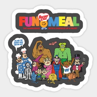 Burger Chef Fun Meal Sticker